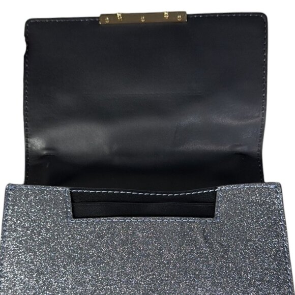 Kate Spade Storybook Lining Glitter Burgess Court Convertible Crossbody Bag - Picture 12 of 17